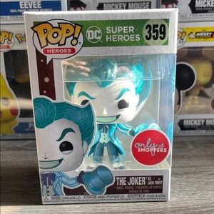 Funko Pop! The Joker as Jack Frost DC Super Heroes Blue and White Figure
